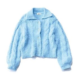 【ミースロエ/MIESROHE】のモヘアケーブルカーディガン 人気、トレンドファッション・服の通販 founy(ファニー) ファッション Fashion レディースファッション Fashion for Women トップス・カットソー Cut & Sew Tops カーディガン・羽織り Layered Style Cardigans クラシック Classic, Timeless Style リラックス Relax, Relaxed Fit |ID:prp329100004571827