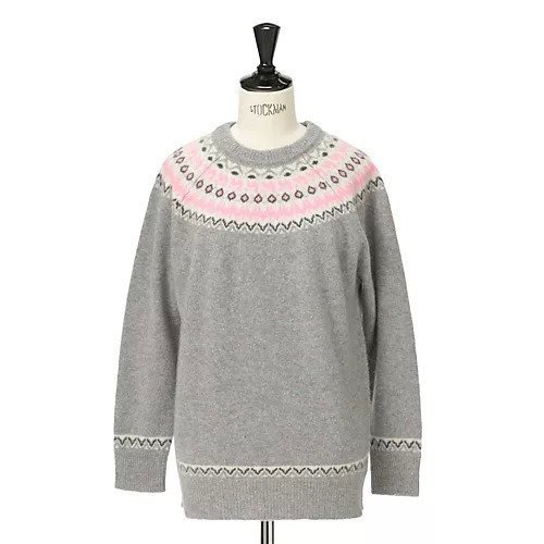 【スアデオ/suadeo】の【洗える】カシミヤ100%ノルディック柄プルオーバー 人気、トレンドファッション・服の通販 founy(ファニー) 　ファッション　Fashion　レディースファッション　Ladies' Fashion Online　トップス・カットソー　Tops/Tshirt　プルオーバー　Pullover　カシミヤ　Cashmere　洗える　Washable　 other-1|ID: prp329100004571828 ipo3291000000032631245