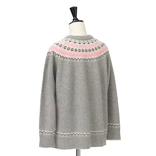 【スアデオ/suadeo】の【洗える】カシミヤ100%ノルディック柄プルオーバー 人気、トレンドファッション・服の通販 founy(ファニー) 　ファッション　Fashion　レディースファッション　Ladies' Fashion Online　トップス・カットソー　Tops/Tshirt　プルオーバー　Pullover　カシミヤ　Cashmere　洗える　Washable　other-3|ID: prp329100004571828 ipo3291000000032631250