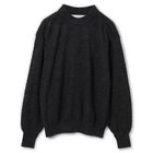 【ジェーンスミス/JANE SMITH】の12G WASHABLE PILLING CREW NECK KNIT CHACOL|ID: prp329100004571829 ipo3291000000032631259