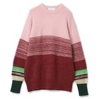 【トーガ/TOGA】のBorder knit pullover pink|ID: prp329100004571832 ipo3291000000033512147