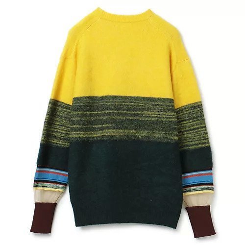 【トーガ/TOGA】のBorder knit pullover 人気、トレンドファッション・服の通販 founy(ファニー) 　ファッション　Fashion　レディースファッション　Fashion for Women　トップス・カットソー　Cut & Sew Tops　ニット　Knit Tops & Sweaters　カジュアルプルオーバー・ニットトップス　Pullovers & Knit Tops / Casual Pullovers　2023年　2023　2023-2024秋冬・A/W　Autumn/Winter 2023–24 AW23–24　グラデーション　Gradient, Ombre　シアー　Sheer, See-Through　定番　Standard, Basic Item　other-2|ID: prp329100004571832 ipo3291000000033512151