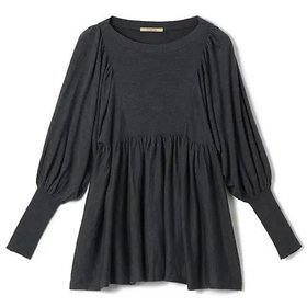 【カレンソロジー/Curensology】 ギャザーニットプルオーバー人気、トレンドファッション・服の通販 founy(ファニー) ファッション Fashion レディースファッション Fashion for Women トップス・カットソー Cut & Sew Tops ニット Knit Tops & Sweaters カジュアルプルオーバー・ニットトップス Pullovers & Knit Tops / Casual Pullovers ギャザー Gathered, Ruffled 冬 Winter / This Winter |ID:prp329100004571843