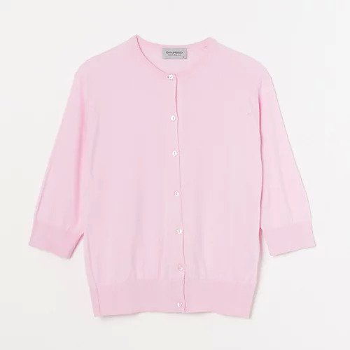 【ジョン スメドレー/JOHN SMEDLEY】の5分袖カーディガン インテリア・キッズ・メンズ・レディースファッション・服の通販 founy(ファニー) https://founy.com/ ファッション Fashion レディースファッション Fashion for Women トップス・カットソー Cut & Sew Tops カーディガン・羽織り Layered Style Cardigans カーディガン Cardigan, Knitwear クラシカル Classical, Vintage-Inspired トレンド Trend, Trending Now 定番 Standard, Basic Item 羽織 Haori, Light Jacket |ID: prp329100004571846 ipo3291000000033512397