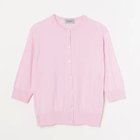 【ジョン スメドレー/JOHN SMEDLEY】の5分袖カーディガン MALLOW PINK|ID: prp329100004571846 ipo3291000000033512399