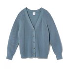 【トゥエルブクローゼット/12closet】の【洗える】畦編みロングカーディガン ダスティブルー|ID: prp329100004571850 ipo3291000000032631768