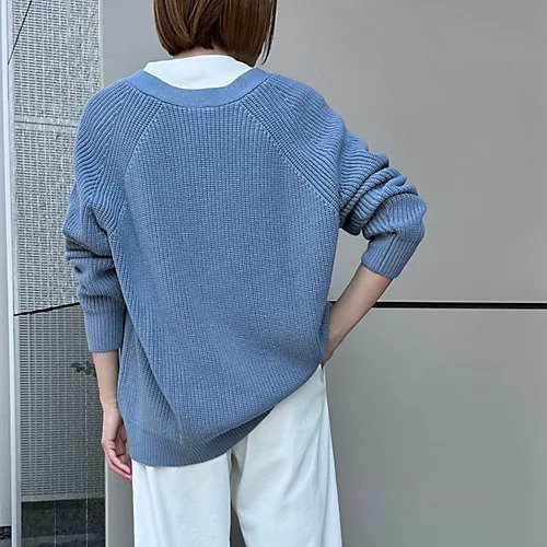 【トゥエルブクローゼット/12closet】の【洗える】畦編みロングカーディガン 人気、トレンドファッション・服の通販 founy(ファニー) 　ファッション　Fashion　レディースファッション　Ladies' Fashion Online　トップス・カットソー　Tops/Tshirt　カーディガン　Cardigans　畦編みニット　Cardigan Stitch　アクリル　Acrylic　カーディガン　Cardigan　コンパクト　Compact　フロント　Front　ボックス　Box　マーブル　Marble　ロング　Long　冬　Winter　洗える　Washable　畦　Ridge　other-2|ID: prp329100004571850 ipo3291000000032631770