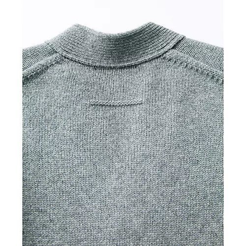【エクラ/eclat】の【別注】ウールカシミヤVネックカーディガン 人気、トレンドファッション・服の通販 founy(ファニー) 　ファッション　Fashion　レディースファッション　WOMEN　トップス・カットソー　Tops/Tshirt　カーディガン　Cardigans　Vネック　V-Neck　カシミヤ　Cashmere　カーディガン　Cardigan　ショルダー　Shoulder　ドロップ　Drop　ベーシック　Basic　ボックス　Box　ボトム　Bottom　別注　Special Order　other-3|ID: prp329100004571859 ipo3291000000032351039