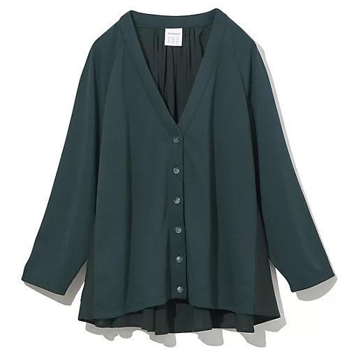 【トゥエルブクローゼット/12closet】の【UVカット/洗える】異素材切替えカーディガン 人気、トレンドファッション・服の通販 founy(ファニー) 　ファッション　Fashion　レディースファッション　Ladies' Fashion Online　トップス・カットソー　Tops/Tshirt　カーディガン　Cardigans　カットソー　Cut And Sew　カモフラージュ　Camouflage　カーディガン　Cardigan　コンパクト　Compact　洗える　Washable　other-2|ID: prp329100004571860 ipo3291000000032631787