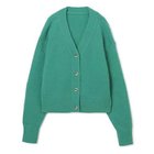 【エムセブンデイズ/M7days】の【徳原文子さんコラボ】Vネックショート丈カーディガン ライトグリーン|ID: prp329100004571864 ipo3291000000032631663