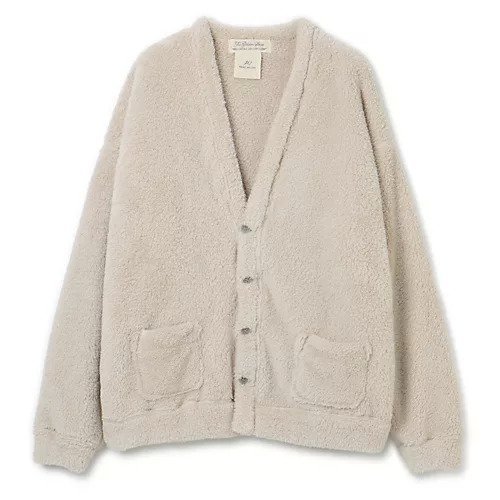 【レミレリーフ/REMI RELIEF】のシャギーフリースカーデ インテリア・キッズ・メンズ・レディースファッション・服の通販 founy(ファニー) 　ファッション　Fashion　レディースファッション　WOMEN　カーディガン　Cardigan　別注　Special Order　洗える　Washable　グレージュ|ID: prp329100004571866 ipo3291000000032351110