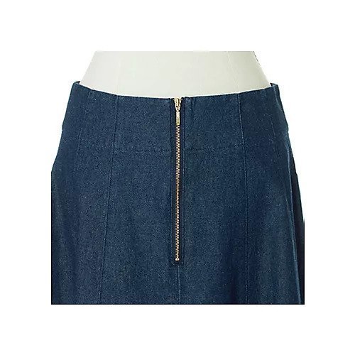 【トゥエルブクローゼット/12closet】の【洗える】Aラインフレアスカート 人気、トレンドファッション・服の通販 founy(ファニー) 　ファッション　Fashion　レディースファッション　Fashion for Women　スカート　Skirts　Aライン・フレアスカート　A-Line & Flared Skirts　スタンダード　Standard, Basic　デニム　Denim, Jeans Material　フレア　Flare, Flared　ポケット　Pocket, Pocket Detail　ロング　Long, Long-Length　エレガント 上品　Elegant　台形　A-Line, Trapezoid Shape　洗える　Machine Washable　other-3|ID: prp329100004571887 ipo3291000000032632068