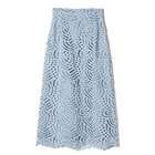 【イーバイエクラ/E by eclat】のレース台形スカート 人気、トレンドファッション・服の通販 founy(ファニー) ファッション Fashion レディースファッション Fashion for Women スカート Skirts 台形スカート・Aラインミニスカート A-Line Skirts / Structured Mini Skirts レース Lace, Lace Fabric 台形 A-Line, Trapezoid Shape thumbnail ブルーグレー|ID: prp329100004571889 ipo3291000000034955170