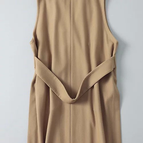 【サクラ/SACRA】のライトメルトンジレ 人気、トレンドファッション・服の通販 founy(ファニー) 　ファッション　Fashion　レディースファッション　WOMEN　アウター　Coat Outerwear　トップス・カットソー　Tops/Tshirt　ベスト/ジレ　Gilets/Vests　スリット　Slit　バランス　Balance　メルトン　Melton　ロング　Long　other-2|ID: prp329100004571899 ipo3291000000032351556