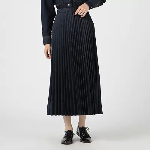 【スアデオ/suadeo】の【JAPANBLUE】コラボデニムプリーツスカート インテリア・キッズ・メンズ・レディースファッション・服の通販 founy(ファニー) https://founy.com/ ファッション Fashion レディースファッション Ladies' Fashion Online スカート Skirt プリーツスカート Pleated Skirts 洗える Washable ジーンズ Jeans デニム Denim プリーツ Pleats |ID: prp329100004571905 ipo3291000000032632243