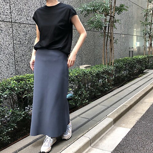 【イーバイエクラ/E by eclat】のミラノリブマーメードスカート 人気、トレンドファッション・服の通販 founy(ファニー) 　ファッション　Fashion　レディースファッション　Ladies' Fashion Online　スカート　Skirt　スリット　Slit　ミラノリブ　Milan Ribs　洗える　Washable　other-2|ID: prp329100004571918 ipo3291000000032632295