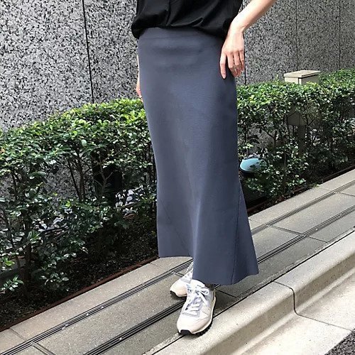 【イーバイエクラ/E by eclat】のミラノリブマーメードスカート 人気、トレンドファッション・服の通販 founy(ファニー) 　ファッション　Fashion　レディースファッション　Ladies' Fashion Online　スカート　Skirt　スリット　Slit　ミラノリブ　Milan Ribs　洗える　Washable　other-3|ID: prp329100004571918 ipo3291000000032632296
