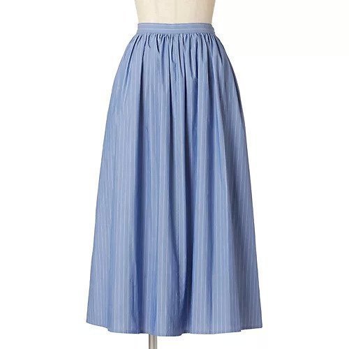 【トゥエルブクローゼット/12closet】の【洗える】ストライプギャザースカート インテリア・キッズ・メンズ・レディースファッション・服の通販 founy(ファニー) https://founy.com/ ファッション Fashion レディースファッション Ladies' Fashion Online スカート Skirt ギャザー Gather フレア Flare ポケット Pocket 夏 Summer 洗える Washable |ID: prp329100004571922 ipo3291000000032632297