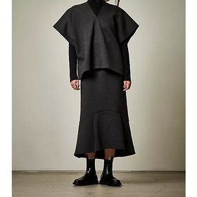 【アール ジュビリー/R JUBILEE】のCARDBOARD KNIT SKIRT 人気、トレンドファッション・服の通販 founy(ファニー) ファッション Fashion レディースファッション WOMEN スカート Skirt シンプル Simple |ID:prp329100004571924