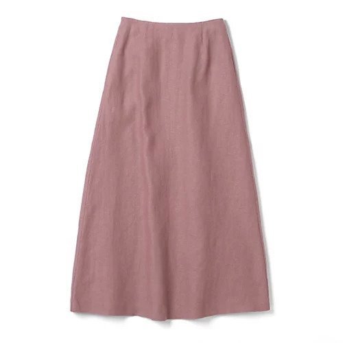 【エムセブンデイズ/M7days】の【コラボ】リネンAラインスカート インテリア・キッズ・メンズ・レディースファッション・服の通販 founy(ファニー) 　ファッション　Fashion　レディースファッション　Fashion for Women　スカート　Skirts　Aライン・フレアスカート　A-Line & Flared Skirts　コラボ　Collaboration, Collab　サンダル　Sandals, Summer Shoes　バランス　Balance, Style Balance　フレア　Flare, Flared　リネン　Linen, Linen Fabric　洗える　Machine Washable　ピンク|ID: prp329100004571981 ipo3291000000034956106