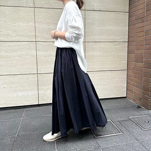 【ドメル/DOMELLE】のフレアアンブレラスカート 人気、トレンドファッション・服の通販 founy(ファニー) 　ファッション　Fashion　レディースファッション　Ladies' Fashion Online　スカート　Skirt　ギャザー　Gather　タフタ　Taffeta　フレア　Flare　エレガント 上品　Elegant　夏　Summer　洗える　Washable　other-3|ID: prp329100004571991 ipo3291000000032632430