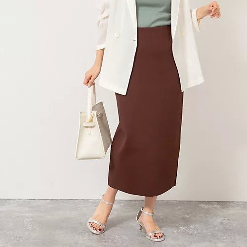 【ノーリーズ/NOLLEY'S】の《セットアップ対応》ミラノリブタイトスカート インテリア・キッズ・メンズ・レディースファッション・服の通販 founy(ファニー) 　ファッション　Fashion　レディースファッション　WOMEN　セットアップ　Setup　スカート　Skirt　2025年　2025　2025春夏・S/S　Ss,Spring/Summer,2025　おすすめ　Recommend　セットアップ　Set Up　ノースリーブ　No Sleeve　ミラノリブ　Milan Ribs　ブラウン|ID: prp329100004572006 ipo3291000000032352825