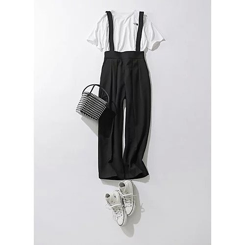 【シンメ/SINME】のウールサスペンダーパンツ 人気、トレンドファッション・服の通販 founy(ファニー) 　ファッション　Fashion　レディースファッション　Ladies' Fashion Online　パンツ　Pants　サスペンダー　Suspenders　シンプル　Simple　ストレート　Straight　ラップ　Wrap　other-2|ID: prp329100004572024 ipo3291000000032632555
