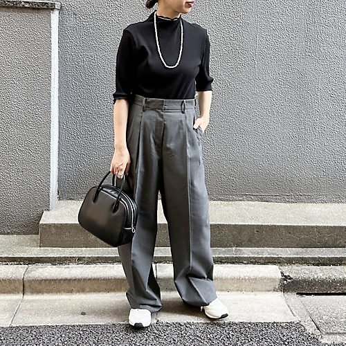 【トゥエルブクローゼット/12closet】の【洗える】ウール混メンズライクパンツ 人気、トレンドファッション・服の通販 founy(ファニー) 　ファッション　Fashion　レディースファッション　Ladies' Fashion Online　パンツ　Pants　ストレート　Straight　スラックス　Slacks　センター　Center　マニッシュ　Mannish　メンズ　Mens　洗える　Washable　other-3|ID: prp329100004572049 ipo3291000000032632766