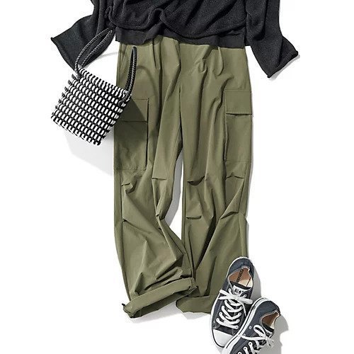 【トゥエルブクローゼット/12closet】の【洗える】高機能カーゴパンツ 人気、トレンドファッション・服の通販 founy(ファニー) 　ファッション　Fashion　レディースファッション　Fashion for Women　パンツ　Pants & Trousers　アウトドア　Outdoor Clothing　カーゴパンツ　Cargo Pants, Utility Pants　ストレッチ　Stretch, Stretchy Fabric　ドローコード　Drawcord, Drawstring Cord　ワイド　Wide, Wide Fit　今季　This Season, Current Season　ビジネス 仕事 通勤　Business / Work / Commuting　洗える　Machine Washable　other-2|ID: prp329100004572052 ipo3291000000032632774
