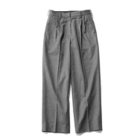 【トゥエルブクローゼット/12closet】の【洗える】ウール混センタープレススラックス グレー|ID: prp329100004572055 ipo3291000000032632646