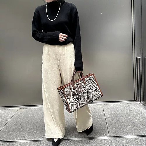 【ミュラー オブ ヨシオクボ/muller of yoshiokubo】のフレアシルエットパンツ 人気、トレンドファッション・服の通販 founy(ファニー) 　ファッション　Fashion　レディースファッション　WOMEN　パンツ　Pants　ドレープ　Drape　フリンジ　Fringe　フレア　Flare　other-2|ID: prp329100004572063 ipo3291000000032353464
