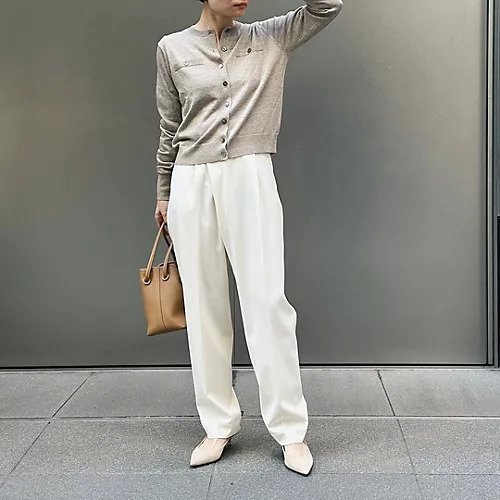 【エムセブンデイズ/M7days】のラップ風テーパードパンツ 人気、トレンドファッション・服の通販 founy(ファニー) 　ファッション　Fashion　レディースファッション　Ladies' Fashion Online　パンツ　Pants　エレガント 上品　Elegant　ジャケット　Jacket　ストレッチ　Stretch　スーツ　Suit　フェミニン　Feminine　フロント　Front　ラップ　Wrap　other-2|ID: prp329100004572078 ipo3291000000032632691