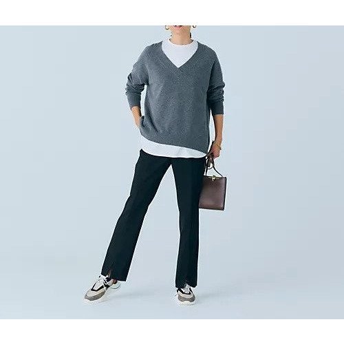 【エムセブンデイズ/M7days】のセンタースリットパンツ 人気、トレンドファッション・服の通販 founy(ファニー) 　ファッション　Fashion　レディースファッション　Ladies' Fashion Online　パンツ　Pants　スキニー　Skinny　スラックス　Slacks　スリット　Slit　センター　Center　フォーマル　Formal　洗える　Washable　other-2|ID: prp329100004572139 ipo3291000000032632907