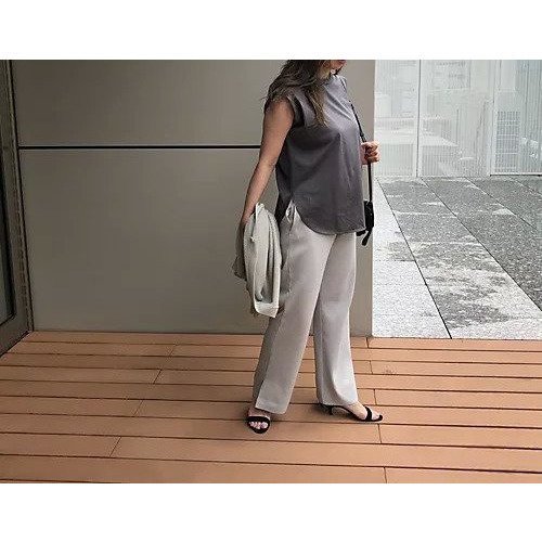 【エムセブンデイズ/M7days】のニットスリットパンツ 人気、トレンドファッション・服の通販 founy(ファニー) 　ファッション　Fashion　レディースファッション　Fashion for Women　パンツ　Pants & Trousers　スリット　Slit, Slit Detail　フィット　Fit, Slim Fit　フレア　Flare, Flared　洗える　Machine Washable　other-2|ID: prp329100004572156 ipo3291000000032632971