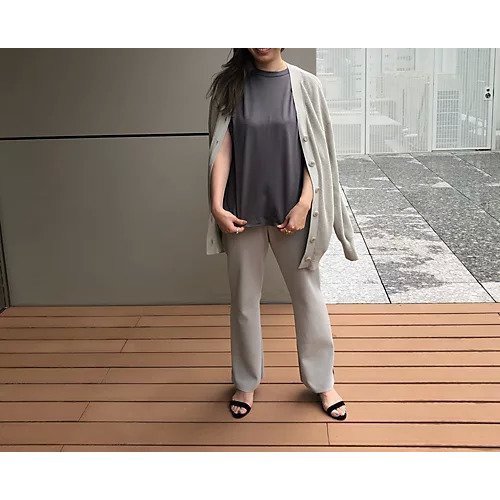 【エムセブンデイズ/M7days】のニットスリットパンツ 人気、トレンドファッション・服の通販 founy(ファニー) 　ファッション　Fashion　レディースファッション　Fashion for Women　パンツ　Pants & Trousers　スリット　Slit, Slit Detail　フィット　Fit, Slim Fit　フレア　Flare, Flared　洗える　Machine Washable　other-3|ID: prp329100004572156 ipo3291000000032632972