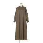 【イーバイエクラ/E by eclat】のバンドカラーギャザーワンピース 人気、トレンドファッション・服の通販 founy(ファニー) ファッション Fashion レディースファッション WOMEN ワンピース Dress ギャザー Gather シンプル Simple ワッシャー Washer 夏 Summer 洗える Washable thumbnail ブラウン|ID: prp329100004572204 ipo3291000000032354955