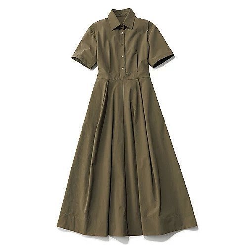 【トゥエルブクローゼット/12closet】の【コラボ】【洗える】【UV防止】【ストレッチ】高機能シャツワンピース インテリア・キッズ・メンズ・レディースファッション・服の通販 founy(ファニー) 　ファッション　Fashion　レディースファッション　WOMEN　ワンピース　Dress　シャツワンピース　Shirt Dresses　6月号　June Issue　コラボ　Collaboration　シャツワンピ　Shirt Dress　ストレッチ　Stretch　スポーティ　Sporty　夏　Summer　洗える　Washable　オリーブ|ID: prp329100004572224 ipo3291000000032355042