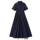 【トゥエルブクローゼット/12closet】の【コラボ】【洗える】【UV防止】【ストレッチ】高機能シャツワンピース ネイビー|ID: prp329100004572224 ipo3291000000032355045