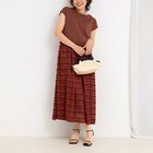【ノーリーズ/NOLLEY'S】のフリンジ生地ニットワンピース ブラウン|ID: prp329100004572273 ipo3291000000032355448