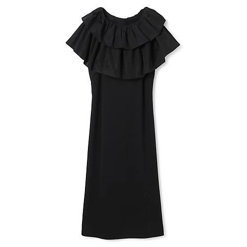 【イリスフォーセブン/IRIS47】のMozart dress インテリア・キッズ・メンズ・レディースファッション・服の通販 founy(ファニー) https://founy.com/ ファッション Fashion レディースファッション WOMEN ワンピース Dress ドレス Party Dresses エレガント 上品 Elegant クール Cool ドレス Dress フリル Frills モダン Modern |ID: prp329100004572282 ipo3291000000032355599
