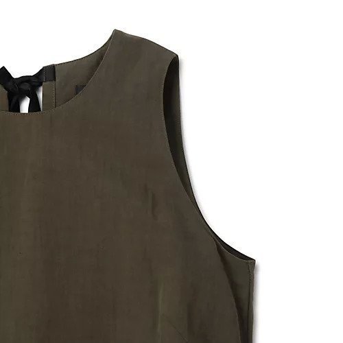 【シンメ/SINME】のバックリボンワンピース 人気、トレンドファッション・服の通販 founy(ファニー) 　ファッション　Fashion　レディースファッション　Fashion for Women　ワンピース　Dresses　スリット　Slit, Slit Detail　バランス　Balance, Style Balance　マキシ　Maxi, Full Length　リネン　Linen, Linen Fabric　リボン　Ribbon, Bow　洗える　Machine Washable　other-3|ID: prp329100004572292 ipo3291000000034941826