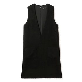 【シンメ/SINME】のディープVネックワンピース 人気、トレンドファッション・服の通販 founy(ファニー) ファッション Fashion レディースファッション Ladies' Fashion Online ワンピース Dress ポケット Pocket |ID:prp329100004572293