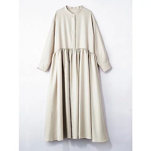 【トゥエルブクローゼット/12closet】の【洗える】バンドカラーギャザーワンピース 人気、トレンドファッション・服の通販 founy(ファニー) 　ファッション　Fashion　レディースファッション　WOMEN　ワンピース　Dress　おすすめ　Recommend　カフス　Cuffs　ギャザー　Gather　バランス　Balance　ポケット　Pocket　切替　Switching　洗える　Washable　A/W・秋冬　Aw・Autumn/Winter・Fw・Fall-Winter　other-3|ID: prp329100004572298 ipo3291000000032355835