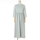 【トゥエルブクローゼット/12closet】の【洗える】ギャザーワンピース ライトグレー|ID: prp329100004572303 ipo3291000000032355876