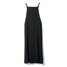 【トゥエルブクローゼット/12closet】の【洗える】リネン混ロング丈ジャンパースカート ブラック|ID: prp329100004572307 ipo3291000000032634491