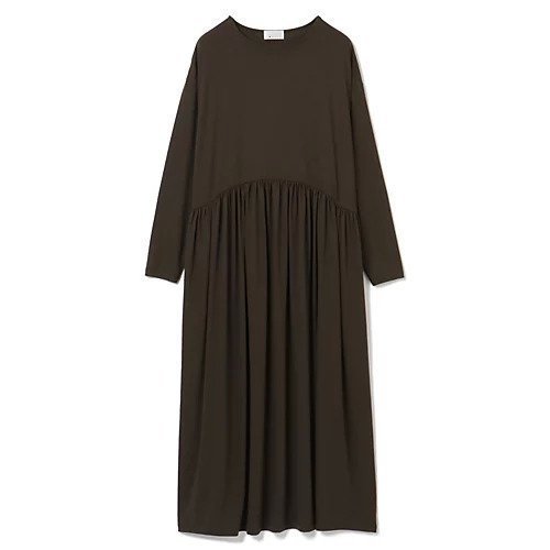 【エムセブンデイズ/M7days】のジャージーギャザーワンピース インテリア・キッズ・メンズ・レディースファッション・服の通販 founy(ファニー) https://founy.com/ ファッション Fashion レディースファッション WOMEN ワンピース Dress ギャザー Gather ジャージー Jersey ストレッチ Stretch リラックス Relax 洗える Washable |ID: prp329100004572317 ipo3291000000032356032