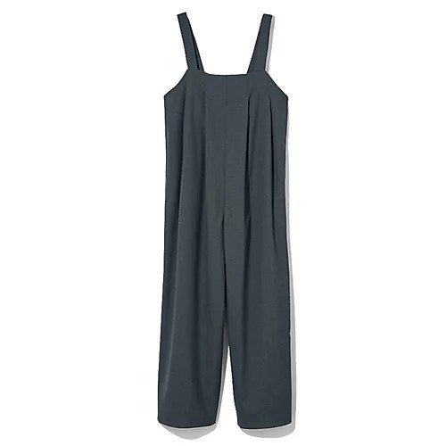 【トゥエルブクローゼット/12closet】の【洗える】サロペット インテリア・キッズ・メンズ・レディースファッション・服の通販 founy(ファニー) 　ファッション　Fashion　レディースファッション　Fashion for Women　ワンピース　Dresses　サロペット&オールインワン　Dungarees & Jumpsuit Styles　インナー　Innerwear　ギャザー　Gathered, Ruffled　サロペット　Overalls, Salopette　ストレート　Straight, Straight Cut　バランス　Balance, Style Balance　フィット　Fit, Slim Fit　ワイド　Wide, Wide Fit　洗える　Machine Washable　チャコールグレー|ID: prp329100004572350 ipo3291000000032634728