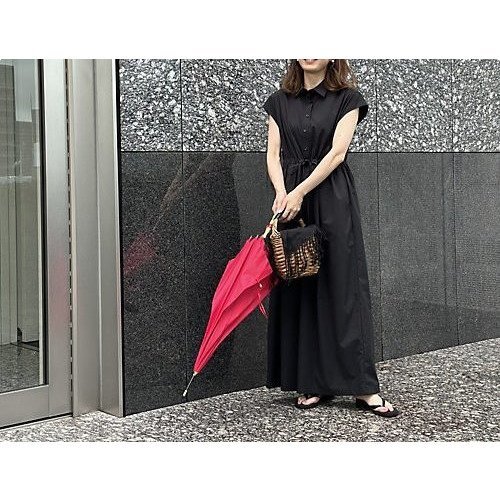 【トゥエルブクローゼット/12closet】の【コラボ】【洗える】【撥水】【UV防止】【ストレッチ】高機能オールインワン 人気、トレンドファッション・服の通販 founy(ファニー) 　ファッション　Fashion　レディースファッション　WOMEN　ワンピース　Dress　オールインワン ワンピース　All In One Dress　ギャザー　Gather　コラボ　Collaboration　ストレッチ　Stretch　スリーブ　Sleeve　フレンチ　French　リボン　Ribbon　ワイド　Wide　洗える　Washable　other-2|ID: prp329100004572356 ipo3291000000032356528
