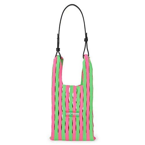 【ラストフレーム/LASTFRAME】のSTRIPE MESH MARKET BAG SMALL 人気、トレンドファッション・服の通販 founy(ファニー) 　ファッション　Fashion　レディースファッション　Fashion for Women　ショルダー　Shoulder, Shoulder Strap　ストライプ　Stripe, Striped Pattern　スリット　Slit, Slit Detail　リブニット　Rib Knit, Ribbed Knit　今季　This Season, Current Season　夏　Summer　春　Spring　S/S・春夏　SS, Spring/Summer, Warm Season　 other-1|ID: prp329100004572414 ipo3291000000033329202