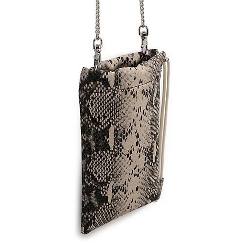 【イリスフォーセブン/IRIS47】のphone chain bag python 人気、トレンドファッション・服の通販 founy(ファニー) 　ファッション　Fashion　レディースファッション　Fashion for Women　シルバー　Silver, Metallic Silver　スマホ　Smartphone, Mobile Device　チェーン　Chain, Chain Strap　パイソン　Python, Snakeskin Pattern　other-2|ID: prp329100004572434 ipo3291000000033329409